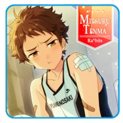 Ensemble Stars Mitsuru Tenma Visual Mini Towel vol 3 Cotton 250x250mm
