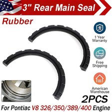 3 Rear Main Seal Kit For Pontiac V8 326 350 389 400 Engine Oil Seal Replacement 3 Rear Main Seal Kit For Pontiac V8 326 350 389 400 Engine Oil Seal Replacement