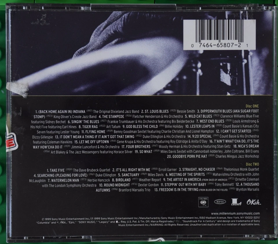 Various Artists - Jazz The Definitive Performances - 2-CD - Sony Music - Bild 2 von 4