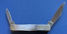 GEORGE WOSTENHOLM Two-Blade Penknife Pearl Handles - NICE!