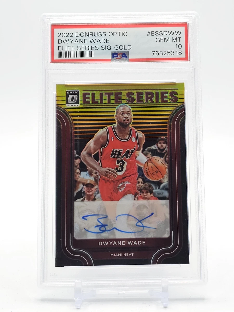 Dwyane Wade 10 Graded Basketball Autographed Sports Trading Cards