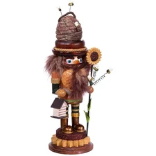 Kurt S. Adler Hollywood Bee Keeper Nutcracker, Multi, 15"