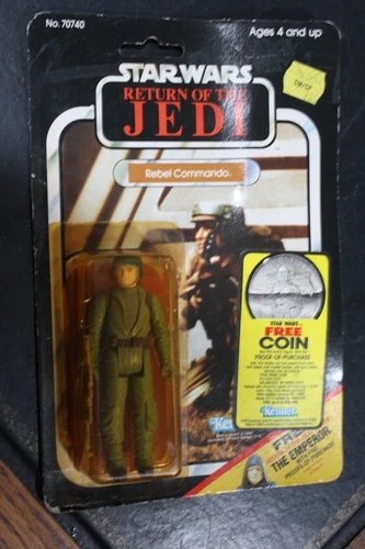 Star Wars MOC Rebel Commando ROTJ Carded 65 back