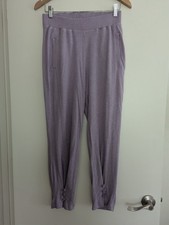 Saturday Sunday Anthropologie lavender soft cozy lounge pants size XS