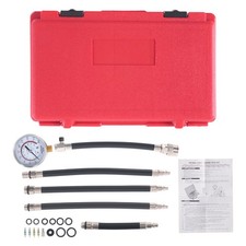 Engine Compression Tester Kit Cylinder Pressure Test Tool Set 10pcs