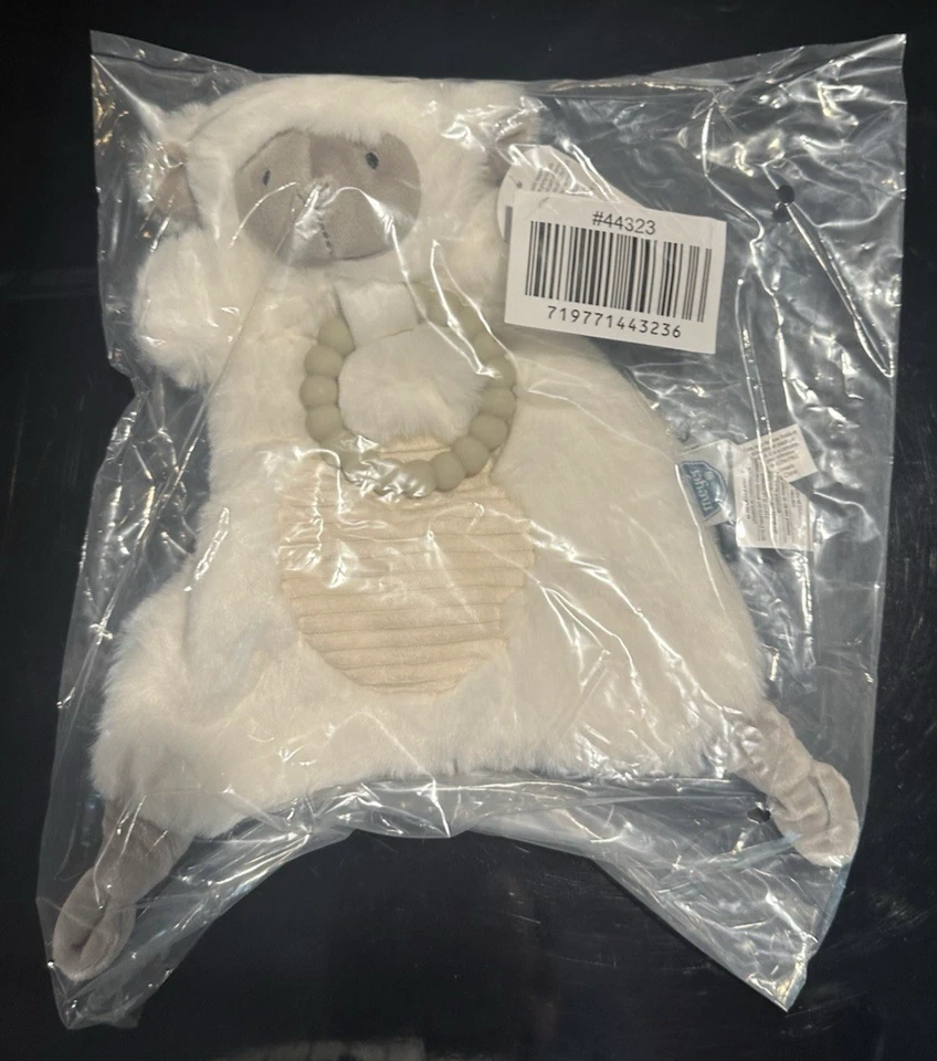Mary Meyer Baby LUXEY LAMB LOVEY Sheep Security Blankie Teether - Image 2 of 2