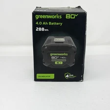 GREENWORKS [BAB742] GENUINE 80V MAX 4.0AH LITHIUM-ION BATTERY - PARTS OR REPAIR