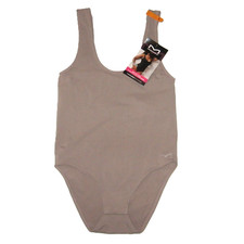 Maidenform Bodysuit Size Small Evening Blush Seamless Smoothing Snap Closure