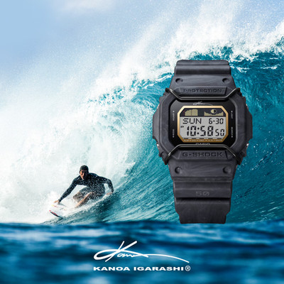 Casio G-SHOCK G-LIDE Kanoa GLX-5600KB-1  Men Black Digital Surf Watch