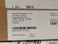 Microsoft Surface Pro Copilot+ PC 12in Snapdr...