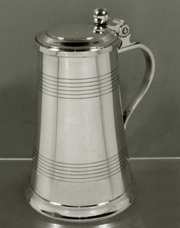 German Silver Tankard c1920 M.H. WILKENS