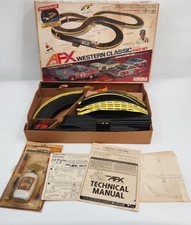 Aurora AFX Western Classic Car Race Set with Track, Manual  Maintenance Kit