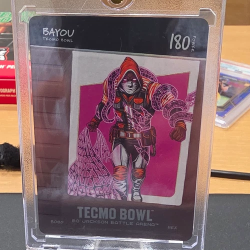 Bayou Tecmo Bowl Bo Jackson Battle Arena HEX!! Blow On It Power 180!!