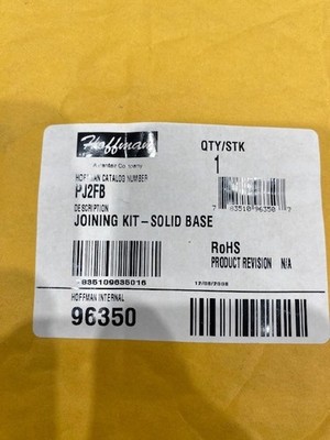 Hoffmann P-J2FB Joining Kit-Solid Base, New 