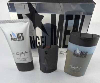 A Men Thierry Mugler EDT .07 Travel Spy 3 Pcs Set New