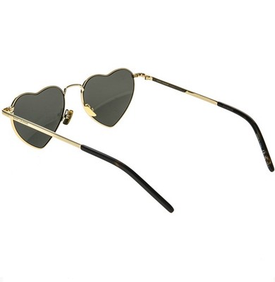 Yves Saint Laurent SL 301 LOULOU Geometric Sunglasses - Gold  display picture 1