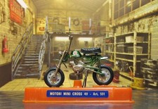 Rara bici d'epoca MERCURY ITALY 551 1/24 MOTOBI MINI CROSS 49 GREEN MET MERCURY