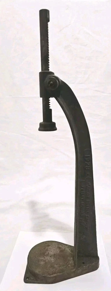 Antiguo tapón de botellas F. P. Rexhouse Junior Poughkeepsie, NY 17"T Foto 2 de 4