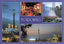 CANADA TORONTO CN TOWER AND DOWNTOWN