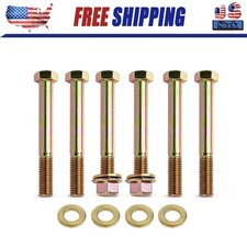 Rear Leaf Spring And Shackle Bolts For Jeep Cherokee Xj 84-01comanche Mj 86-92