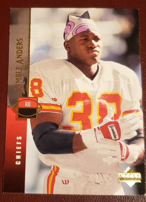 1994 Upper Deck #223 Kimble Anders RB Kansas City Chiefs      ***40% off 2+