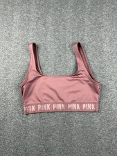 Victoria's Secret PINK Ultimate Sports Bra Mauve Pink Size Small Activewear