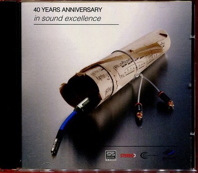 CD  40 YEARS ANNIVERSARY in sound excellence  STS DIGITAL    STS 6111195