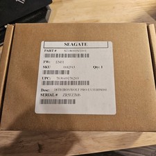 18TB Seagate Ironwolf Pro Enterprise HDD