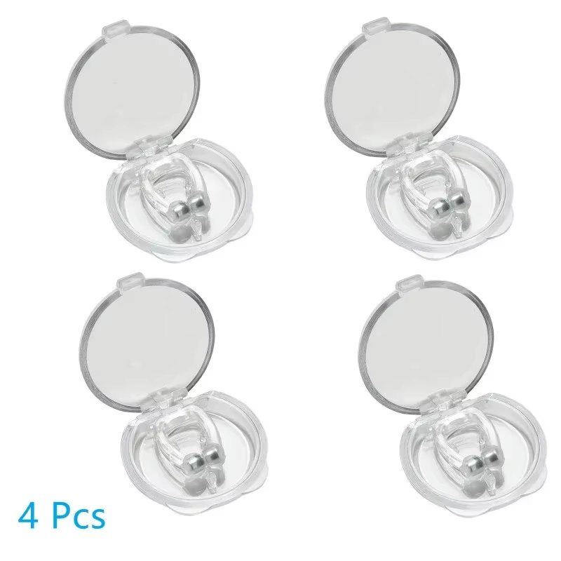 Magnetic anti Snore Device Stop Snoring Nose Clip Easy Breathe Improve Sleeping