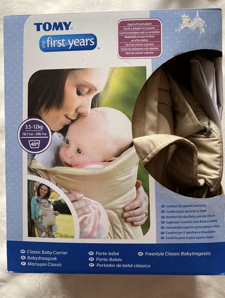 Tomy The First Years Baby Carrier Cream Boxed Jaroscr Com