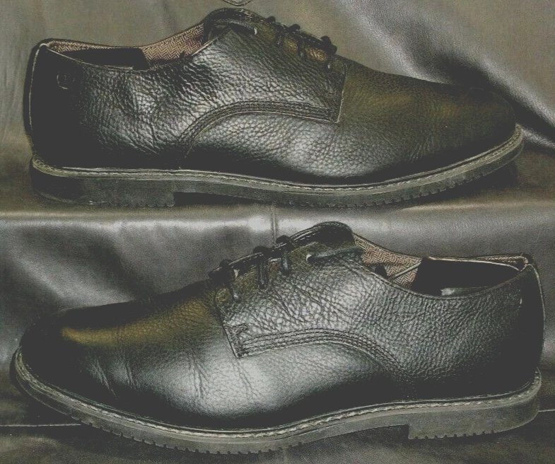 Scarpe Oxford Timberland Earthkeepers da uomo nere in pelle oliata con ciottoli misura 8 5