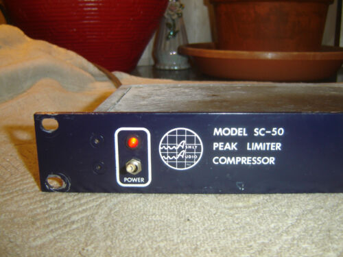 Ashly SC-50, Original 70s Toggle Blueface, Peak Limiter Compressor, Vintage Rack - Picture 2 of 12