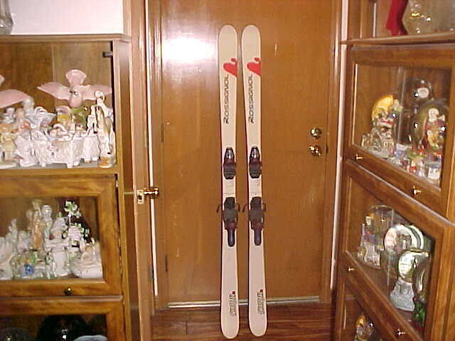 Rossignol Scratch X Backcountry 168 cm Skis w/ Scratch Telemark Bindings, 66"