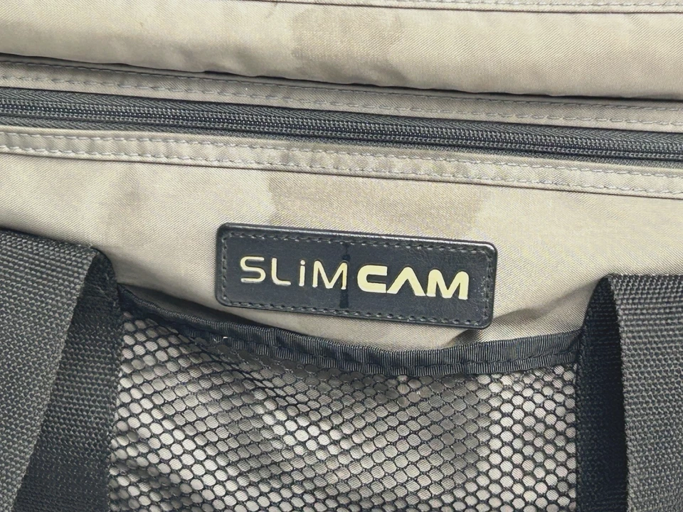 Estuche bolsa para videocámara SHARP SlimCam para cámara de video VHS-C 8 mm con correa de colección Foto 2 de 4