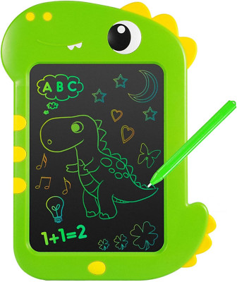 Kizplays LCD Schreibtafel, LCD Zaubertafel Dinosaurier Spielzeug Ab 2 3 4 5 6 Ja