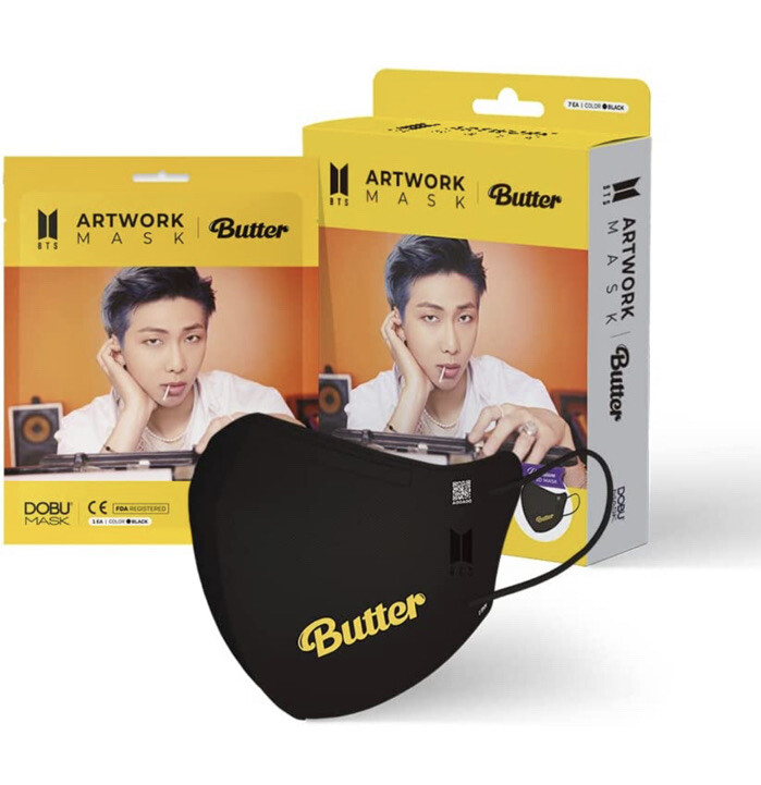 2 pack DOBU BTS MASK BUTTER Edition, RM Artwork Cool violet