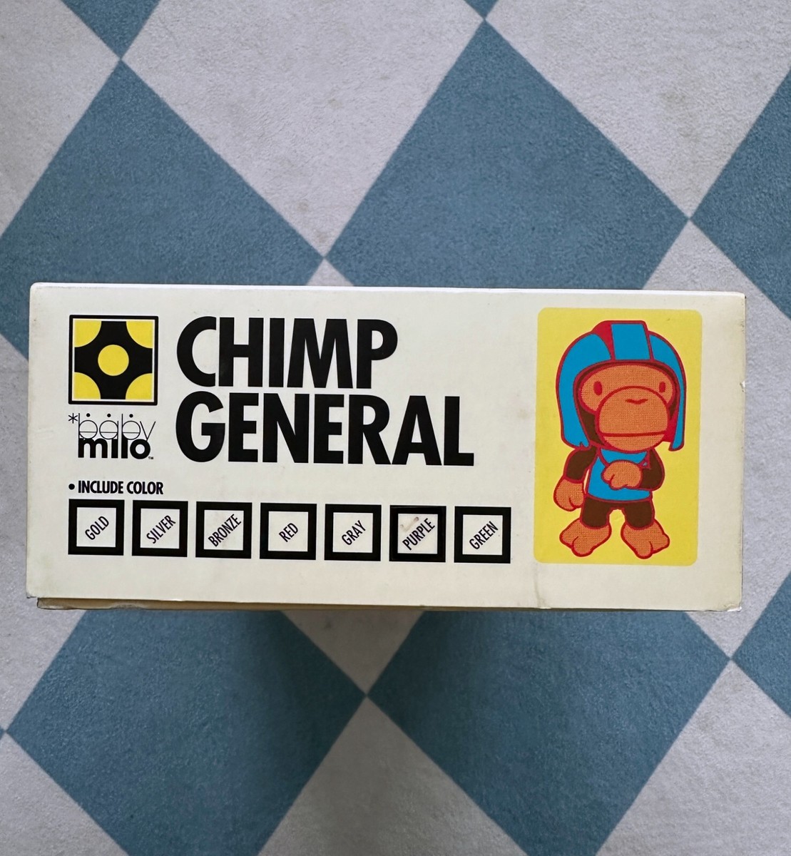 BAPE BABY 2003 MILO CHIMP GENERAL PLASTIC TOY FIGURE VINTAGE A