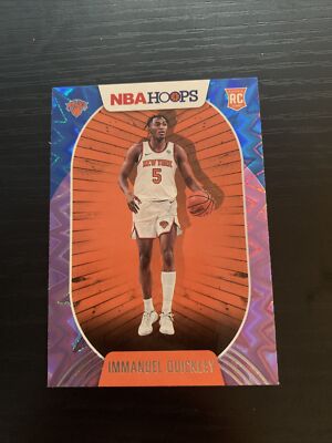 2020-21 NBA Hoops Immanuel Quickley Pink Explosion SP #249    