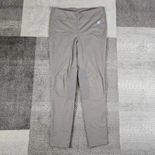 Fits T4 Sports Riding Breeches Women’s L Tan Stretch Fleece Pants Equestrian