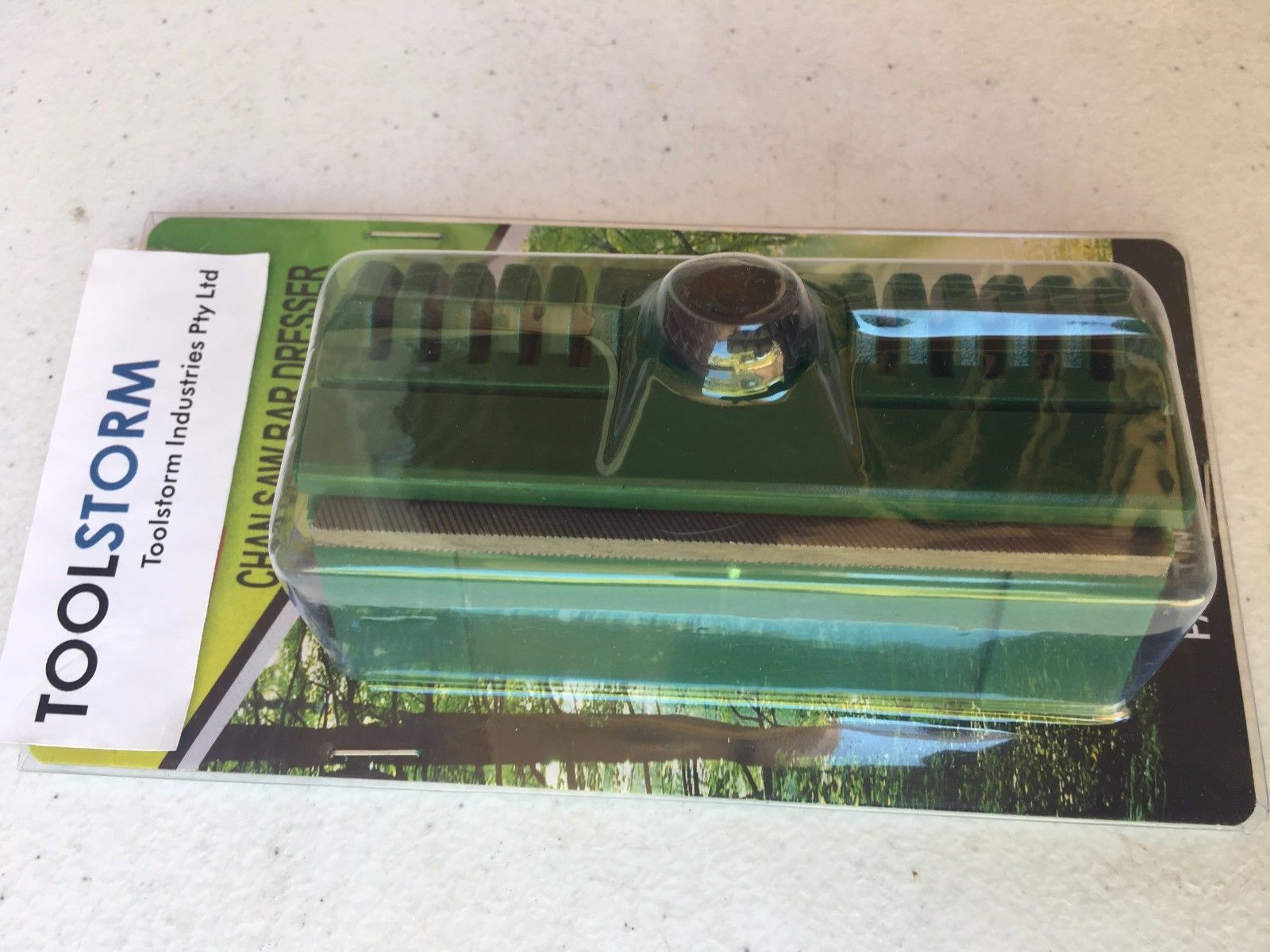 1PC CHAINSAW BAR RAIL DRESSER WITH FILE FITS STIHL HUSQVARNA ECHO