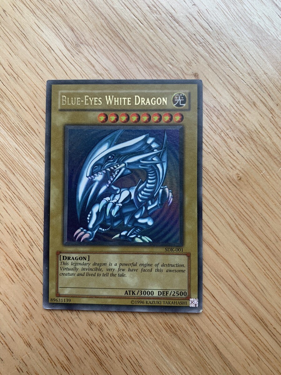 1996 Blue Eyes White Dragon Ultra Rare Holographic | eBay