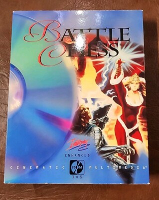 Interplay - Battle Chess Enhanced (CDRom) Big Box Manual, Catalog, Docs, Cards