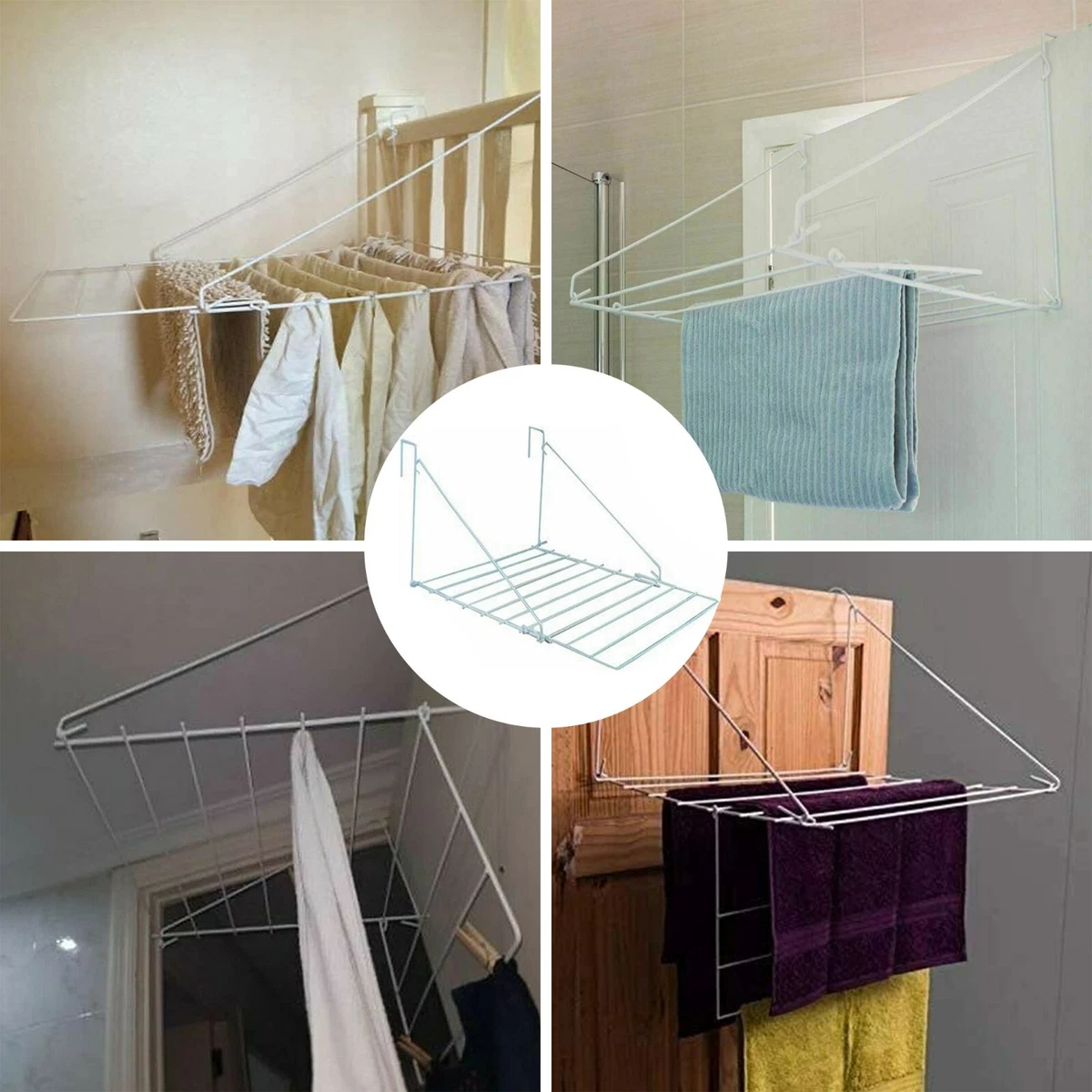 Over the 2024 door drying rack