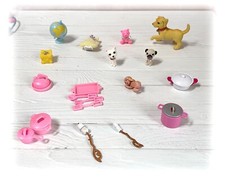Misc Mattel Barbie Replacement Pieces U CHOOSE Dogs Kitchenware