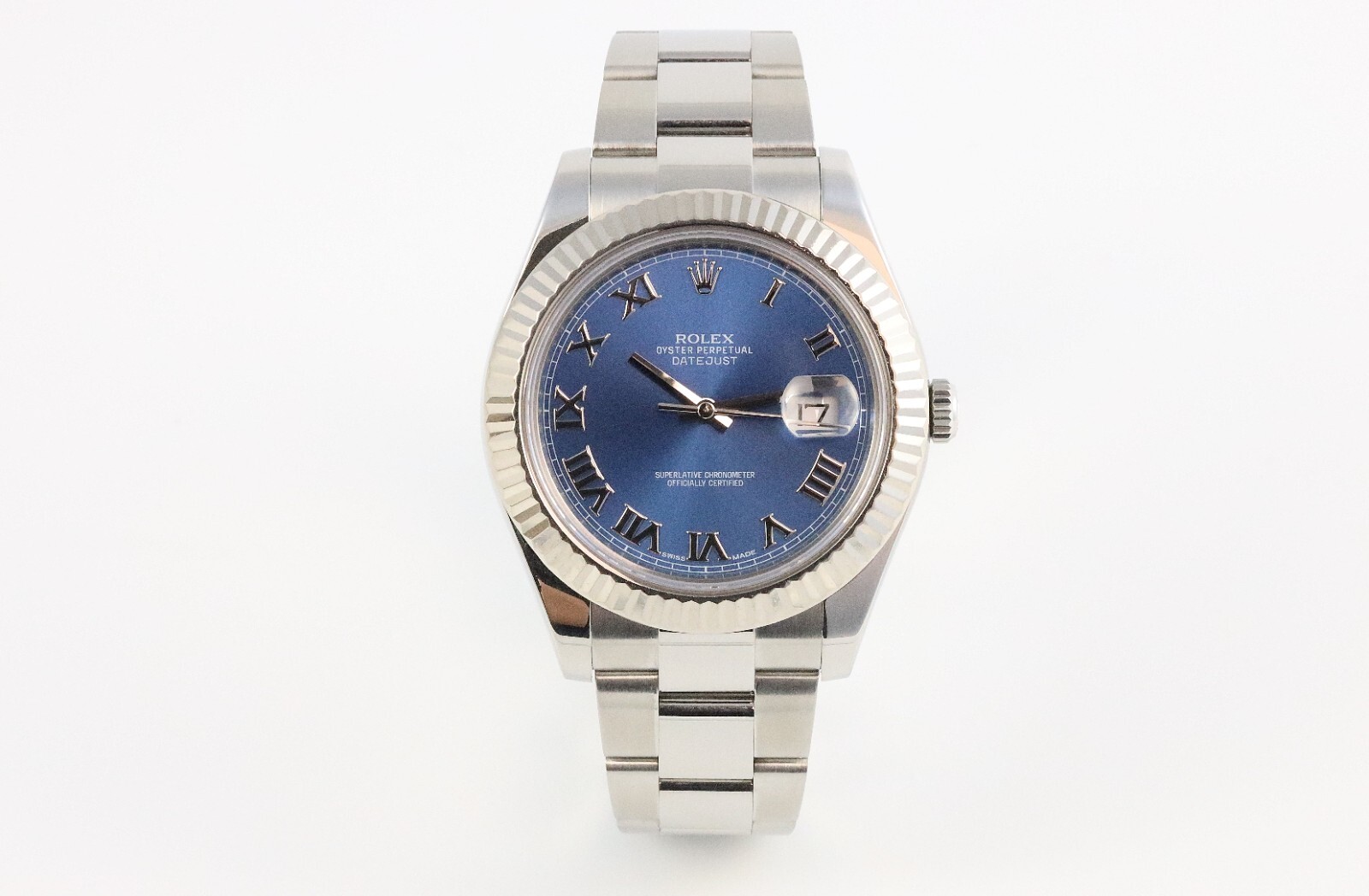 Bild 2 - Rolex Datejust II Blue Azzuro Dial 41mm Edelstahl Automatik Dif AVS18046 X