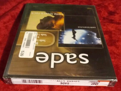 Sade - Lovers Live DVD, Lovers Rock CD (2003, 2-Disc Set, DVD/CD