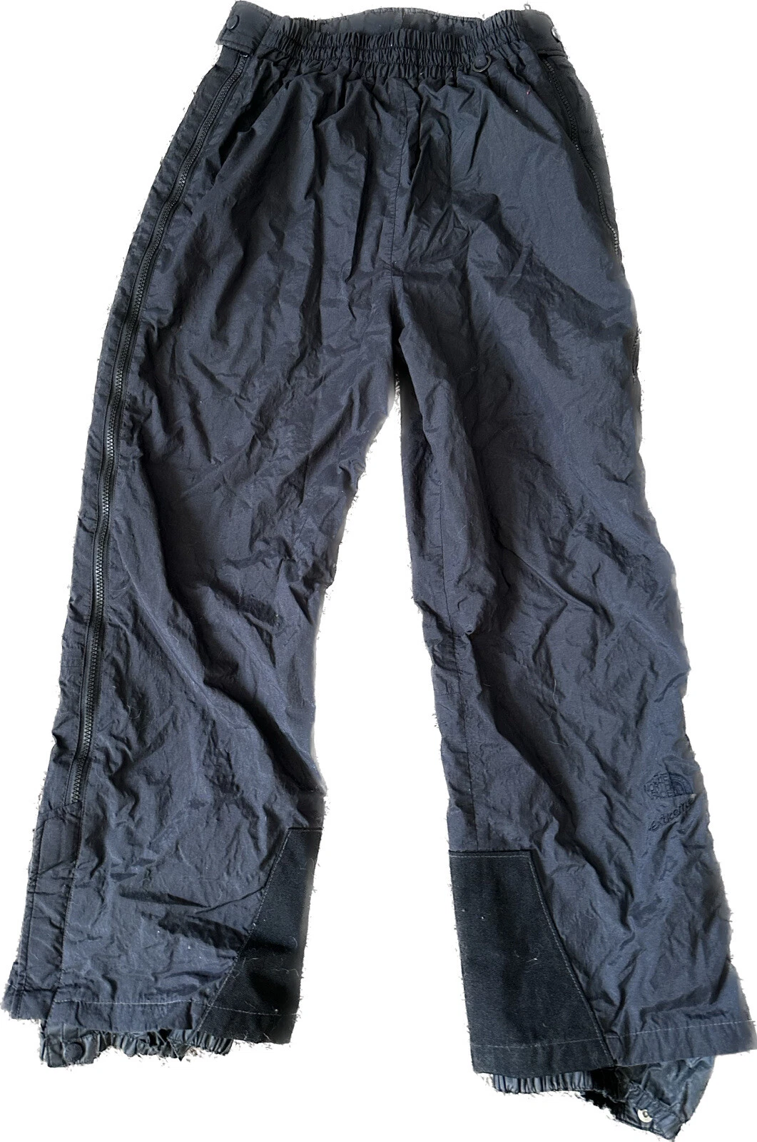 Vintage North Face Extreme Snow Ski Full Zip Sides Snowpants Ladies Size 12 VTG