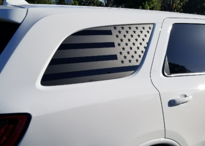 USA Flag Decal Rear windows Fits Dodge Durango 2011-2024 Side American ...
