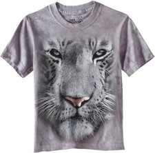 The Mountain Animals Tie Dye Graphic T-Shirts Tees For Kids