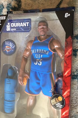 NBA HEROES 12” SERIES 1 KEVIN DURANT FIGURE WITH BALL SHOOTING